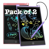 Charkee LCD8.5 Pack Of 2 LCD Writing Pad Writing Book