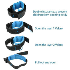 Anti Lost Wrist Link With Lock And Key For Baby Safety, Best Safety Harness/Band For Kids