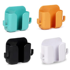 Wall Mounted Mobile Holder With Adhesive Strips (Pack of 4 & 8)